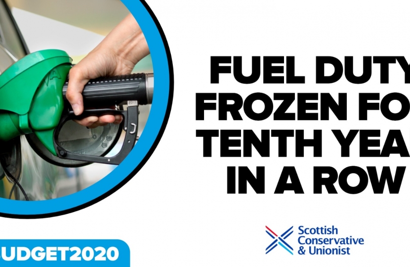 fuel duty frozen